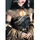 Mademoiselle Pearl Empresses In The Palace Collaboration The Empress' Phoenix And Peonies Deluxe JSK Set(Reservation/Full Payment Without Shipping)